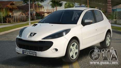 Peugeot 207 V1.1 para GTA San Andreas
