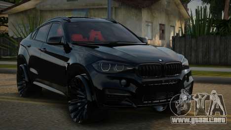 BMW X6 Masthliren para GTA San Andreas