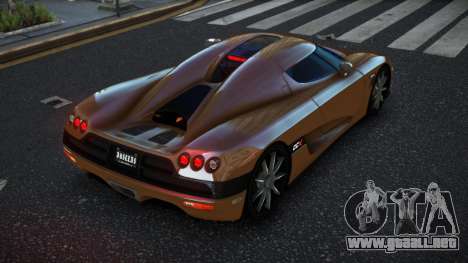 Koenigsegg CCX Rascvi para GTA 4