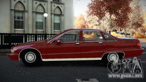 Chevrolet Caprice Fupafaqam para GTA 4