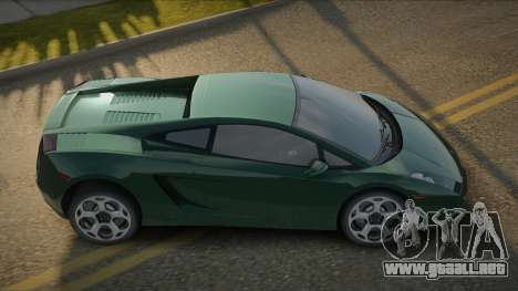 Lamborghini Gallardo Jenstin para GTA San Andreas