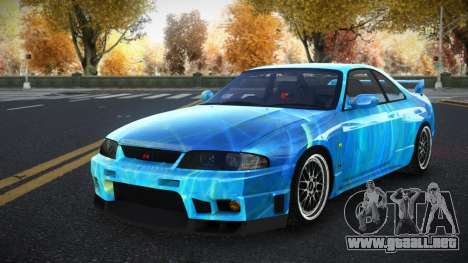 Nissan Skyline R33 Elnale S9 para GTA 4