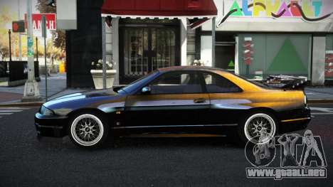 Nissan Skyline R33 Tixol S14 para GTA 4