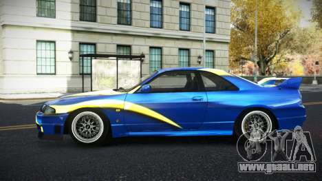 Nissan Skyline R33 Elnale S14 para GTA 4