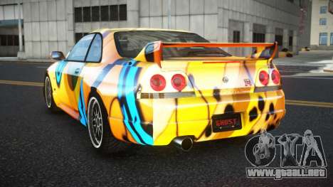 Nissan Skyline R33 Elnale S12 para GTA 4