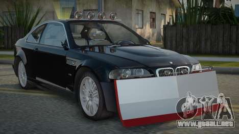 BMW M3 E46 Zombie Apocalypse para GTA San Andreas