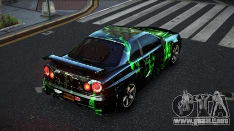 Nissan Skyline R34 JML S10 para GTA 4