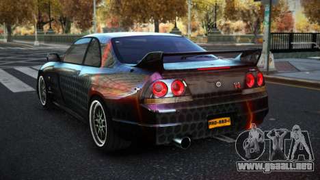 Nissan Skyline R33 Tixol S7 para GTA 4