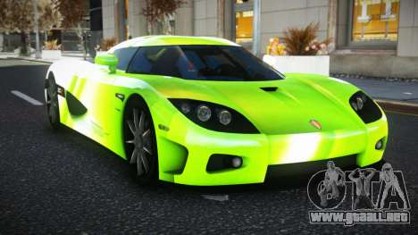 Koenigsegg CCX Rascvi S8 para GTA 4