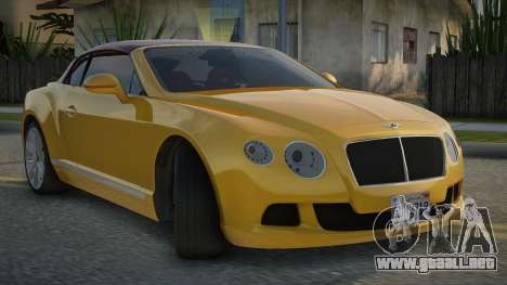 Bentley Continental GT Vinla para GTA San Andreas