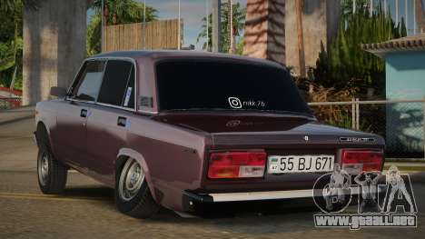 Vaz 2107 Aze Style para GTA San Andreas