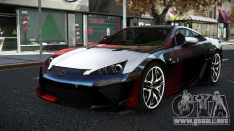 Lexus LFA Nerizo S6 para GTA 4