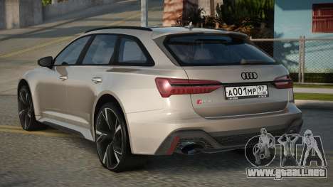Audi RS6 V2.2 para GTA San Andreas