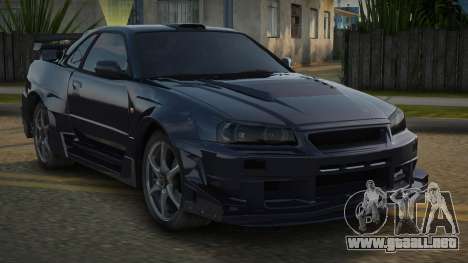 Nissan Skyline GT R34 Tunable para GTA San Andreas