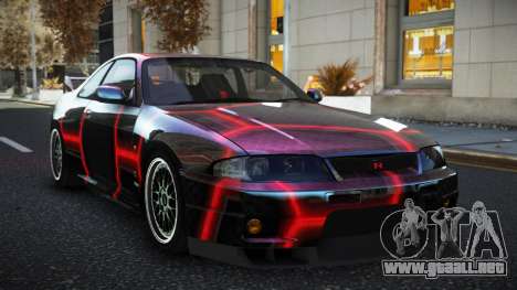 Nissan Skyline R33 Tixol S6 para GTA 4