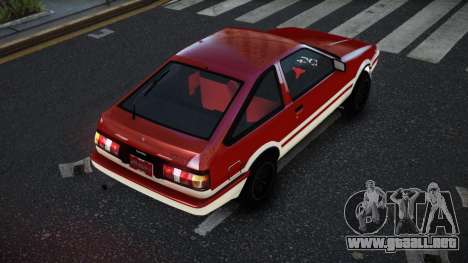 Toyota AE86 Festyhu para GTA 4