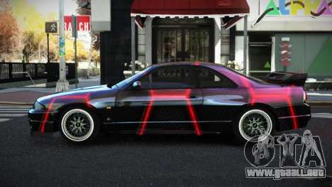 Nissan Skyline R33 Tixol S6 para GTA 4