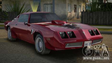 Pontiac Firebird 1979 para GTA San Andreas