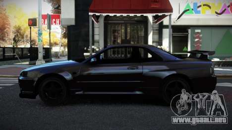 Nissan Skyline R34 Minkuja para GTA 4
