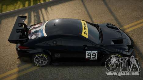 Lexus RC-F JP para GTA San Andreas