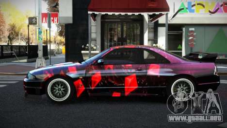 Nissan Skyline R33 Tixol S5 para GTA 4