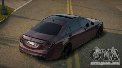 Mercedes-Benz S63 AMG W222 v1.2 para GTA San Andreas