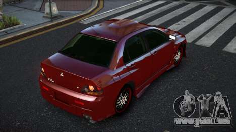 Mitsubishi Lancer EVO VIII SNC para GTA 4