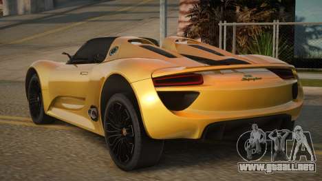 Porsche 918 Spyder V1.0 para GTA San Andreas