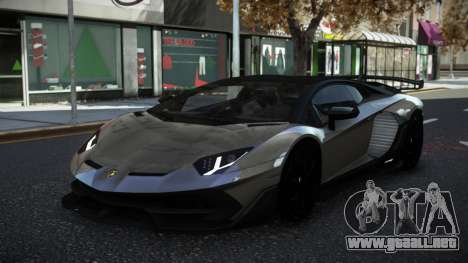 Lamborghini Aventador Tuhvas para GTA 4