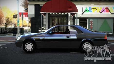 Mercedes-Benz 600SEC B3Y para GTA 4