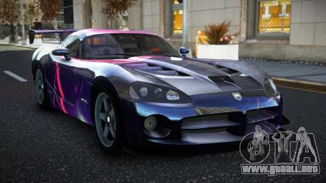 Dodge Viper Kirmy S2 para GTA 4