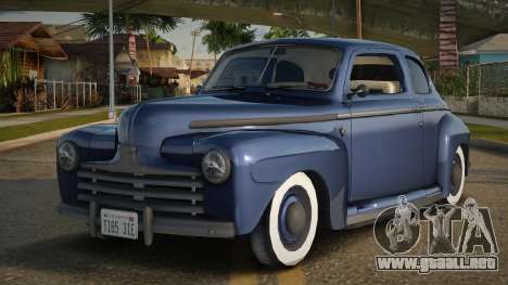 Ford Deluxo Coupe 1946 para GTA San Andreas