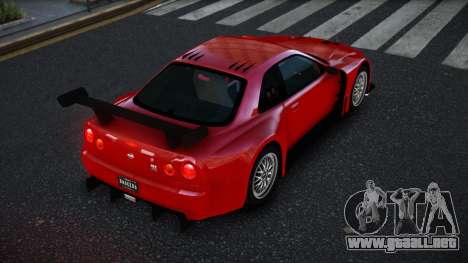 Nissan Skyline R34 YHL para GTA 4