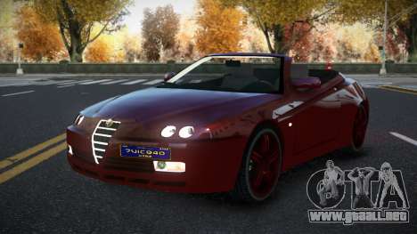 Alfa Romeo Spider Xeyxewuca para GTA 4