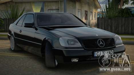 Mercedes-Benz 600SEC Erley para GTA San Andreas