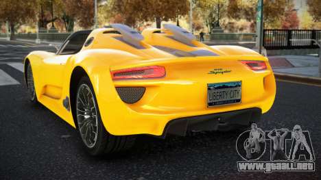 Porsche 918 Besamn para GTA 4