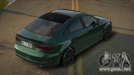 Audi A3 Linen para GTA San Andreas