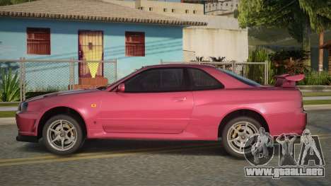 Nissan Skyline R34 GT-R V-Spec para GTA San Andreas