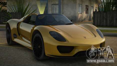 Porsche 918 Spyder V1.0 para GTA San Andreas