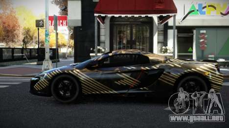 McLaren 650S T7R S5 para GTA 4