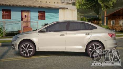 Volkswagen Virtus Highline 2018 para GTA San Andreas