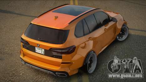 BMW X5 G05 WB para GTA San Andreas