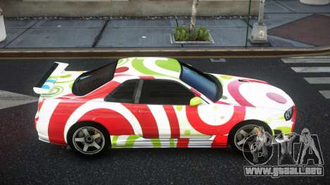 Nissan Skyline R34 JML S2 para GTA 4