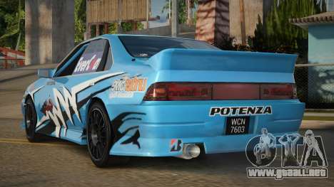 Nissan Cefiro A31 Biru Impak Maksima para GTA San Andreas