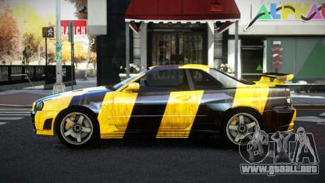 Nissan Skyline R34 JML S13 para GTA 4