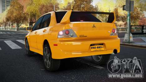 Mitsubishi Lancer Evo 8 Ermof para GTA 4