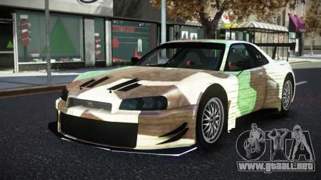 Nissan Skyline R34 YHL S9 para GTA 4