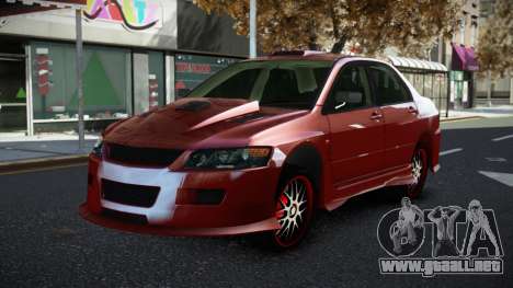 Mitsubishi Lancer EVO VIII SNC para GTA 4