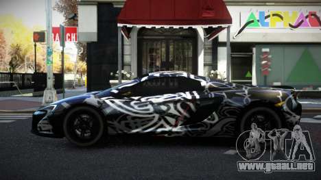 McLaren 650S T7R S4 para GTA 4