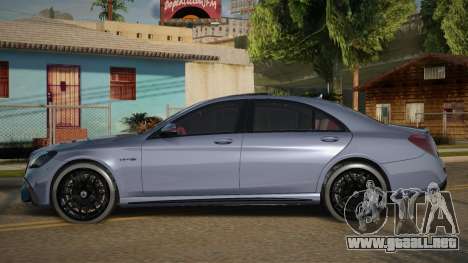 Mercedes-Benz S63 AMG W222 Full Black para GTA San Andreas